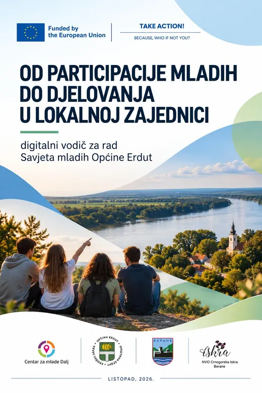Naslovnica Digitalnog vodiča za Savjet mladih